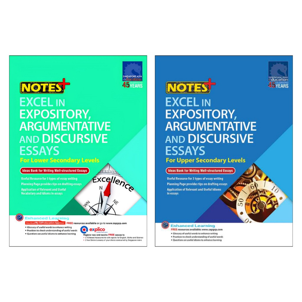 SAP NOTES Excel in Essay Writing หนังสือฝึกเขียน Essay อังกฤษ มัธยม มีเทคนิค Planning ทุกบท