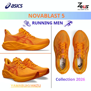 ASICS NOVABLAST 5 รองเท้าวิ่งผู้ชาย [RUNNING MEN] Daily Runner “นุ่ม เด้ง และตอบสนองดี” มากยิ่งขึ้น Easy Run