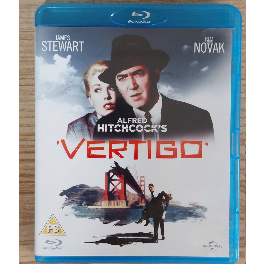 VERTIGO (1958) - Alfred Hitchcock [Blu-ray, Region Free]