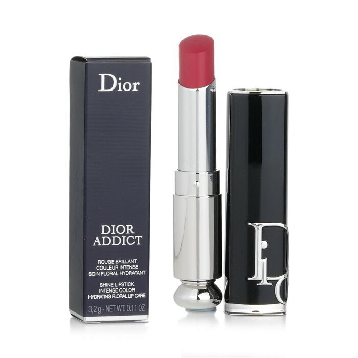 สินค้าแท้🔥Dior Addict Shine Lipstick - Intense Color, 90% Natural Origin, Hydrating Floral Lip Care