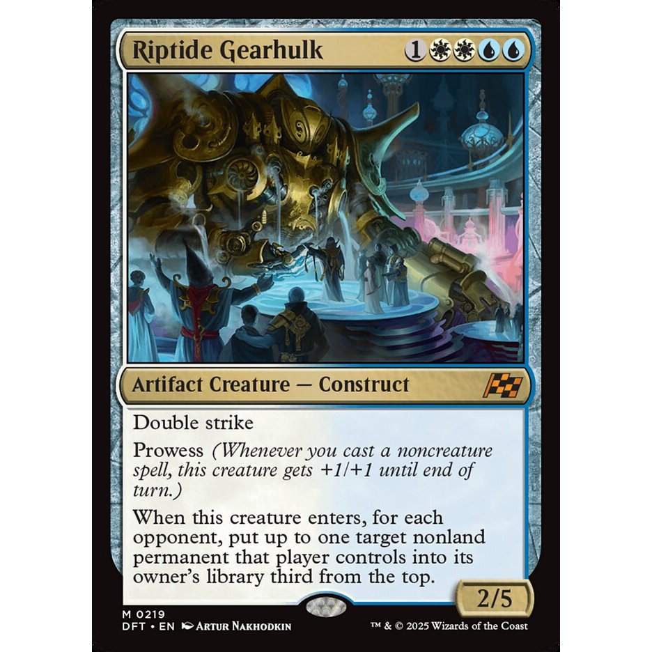 [Aetherdrift] - (DFT) - (M) - [Riptide Gearhulk] - [2025]
