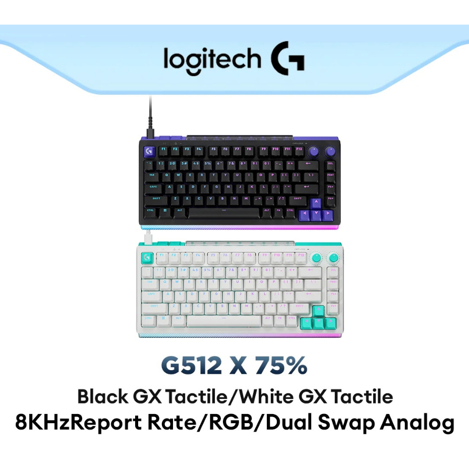 Logitech G512 X 75 คีย์บอร์ดเกมมิ่งแบบมีสาย