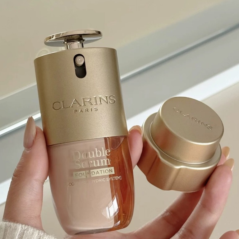 สินค้าแท้ดั้งเดิม💫Clarins Double Serum Foundation 30ml มีสีและขนาดให้เลือก #L3N #L4N #L5N