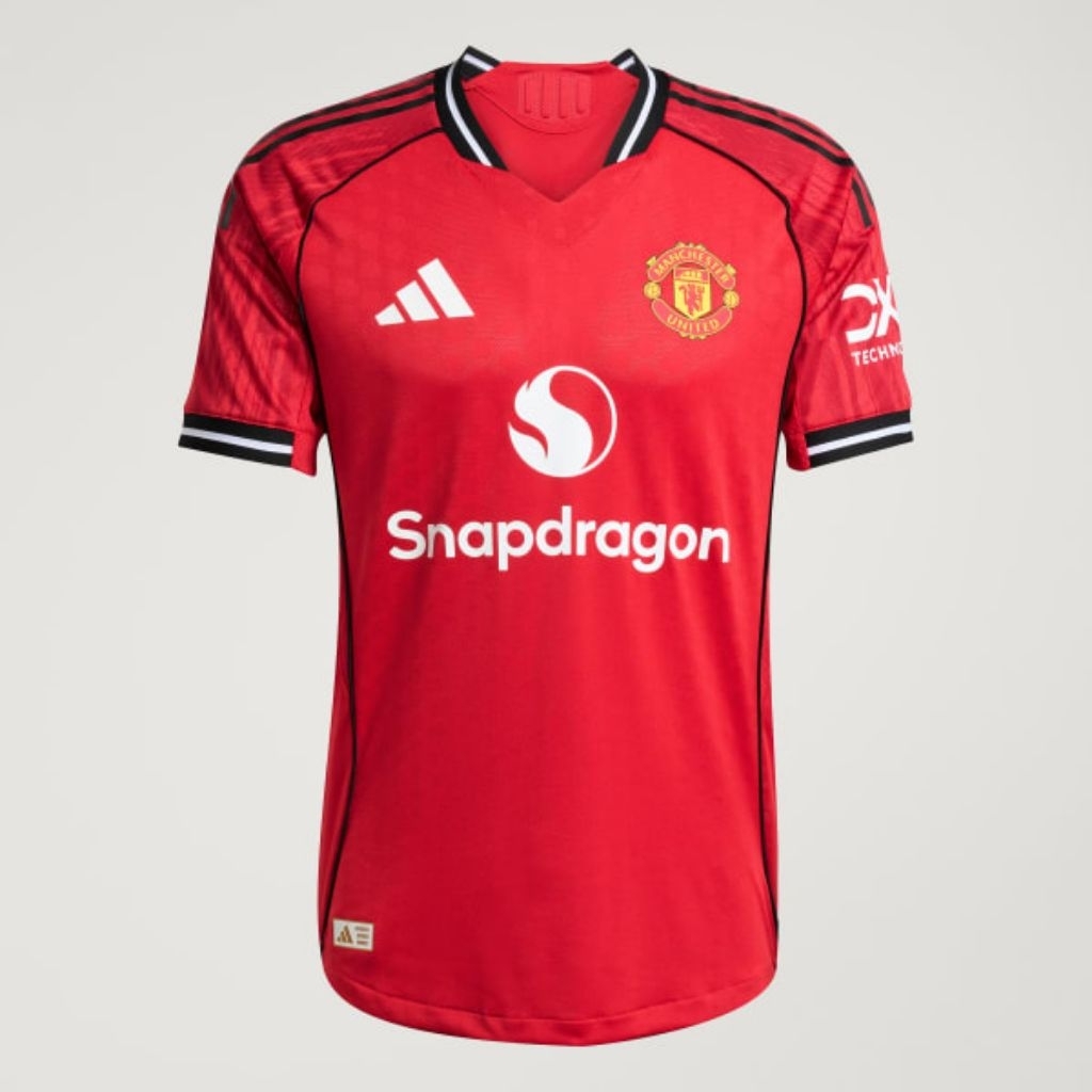 Adidas เสื้อฟุตบอล Manchester United HOME 25/26 รหัสJI7429 ใหม่แท้100% ป้ายไทย(ราคาป้าย4,600บาท) เกรดนักเตะ