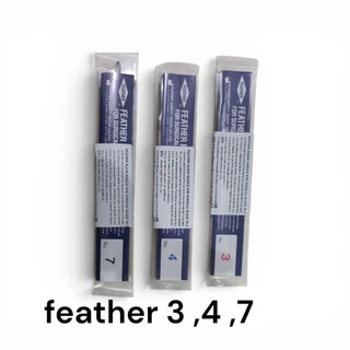 Feather blade handle for surgical 3,4,7 ด้ามมีดฟิชเจอร์ สแตนเลส..