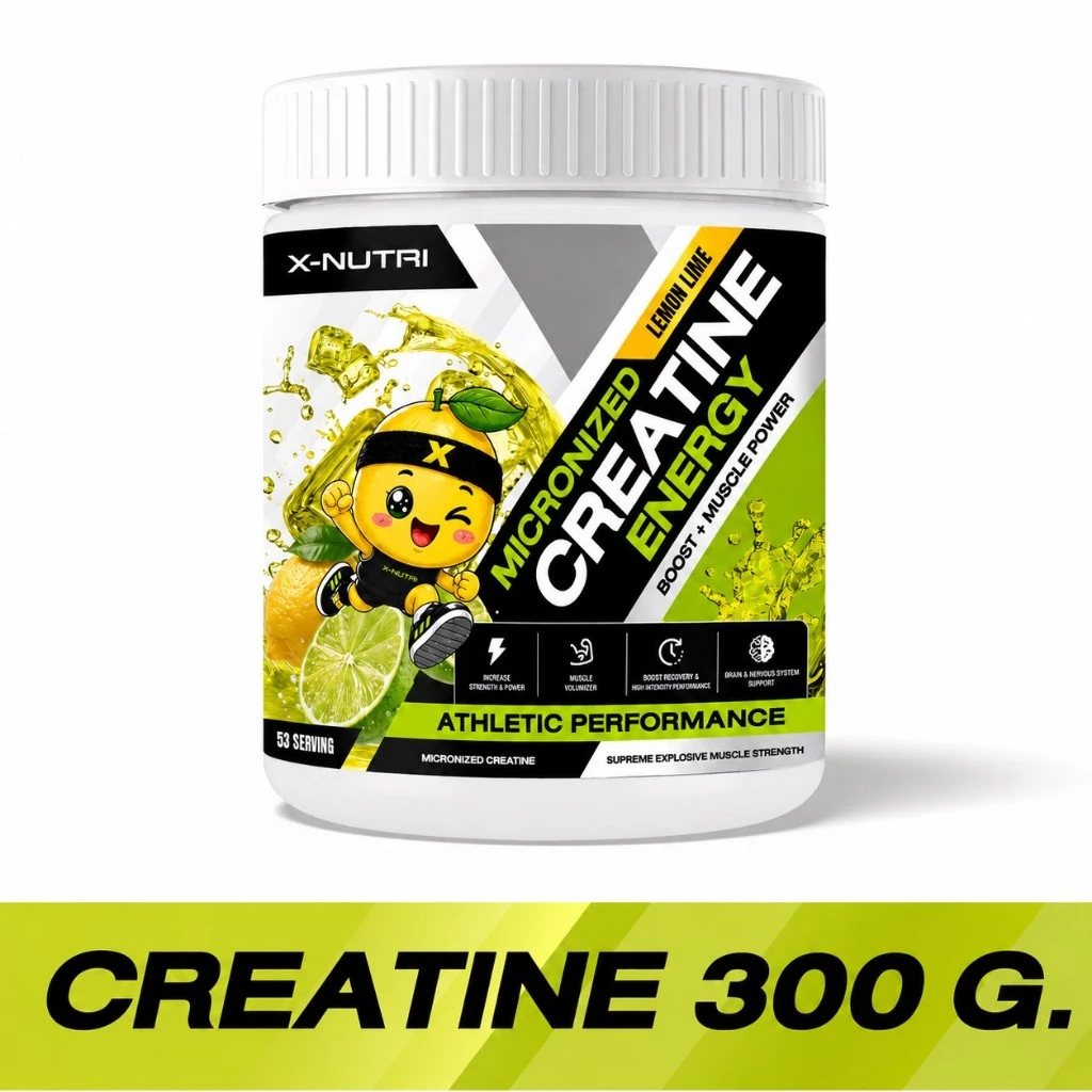 X-NUTRI Micronized Creatine Monohydrate ครีเอทีน(300g) รสมิกซ์ฟรุ๊ต Creatine Mix fruit thumbnail 4