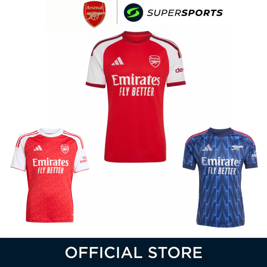 สินค้าขายดี🔥Arsenal FC 26/27 25/26 Home Away Authentic Jersey เสื้ออาร์เซนอลเกรดพรีเมียม