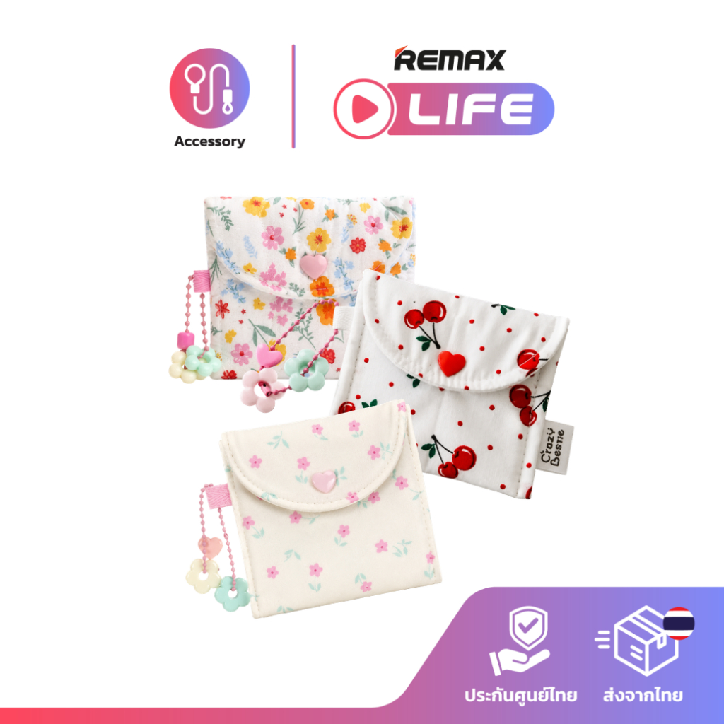 Crazy Bestie Mini Pocket Bag กระเป๋าผ้า ขนาดเล็ก สีพาสเทล บุใยนุ่ม