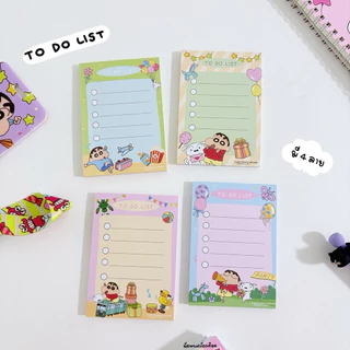 Crayon Shinchan memo Note ชินจัง กระดาษโน้ต