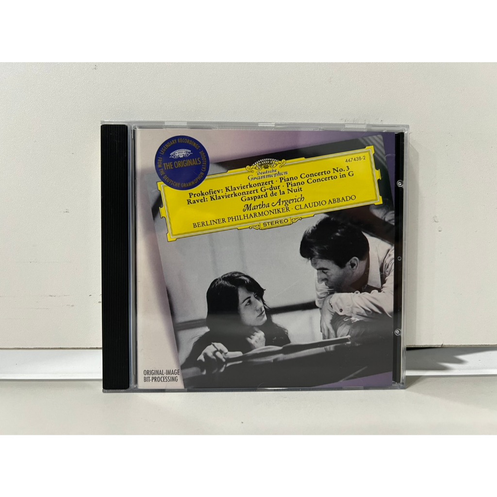 1 CD MUSIC ซีดีเพลงสากลPROKOFIEV: KLAVIERKONZERT NR. 3-RAVEL: KLAVIERKONZERT G-DUR ARGERICH/BERLINER
