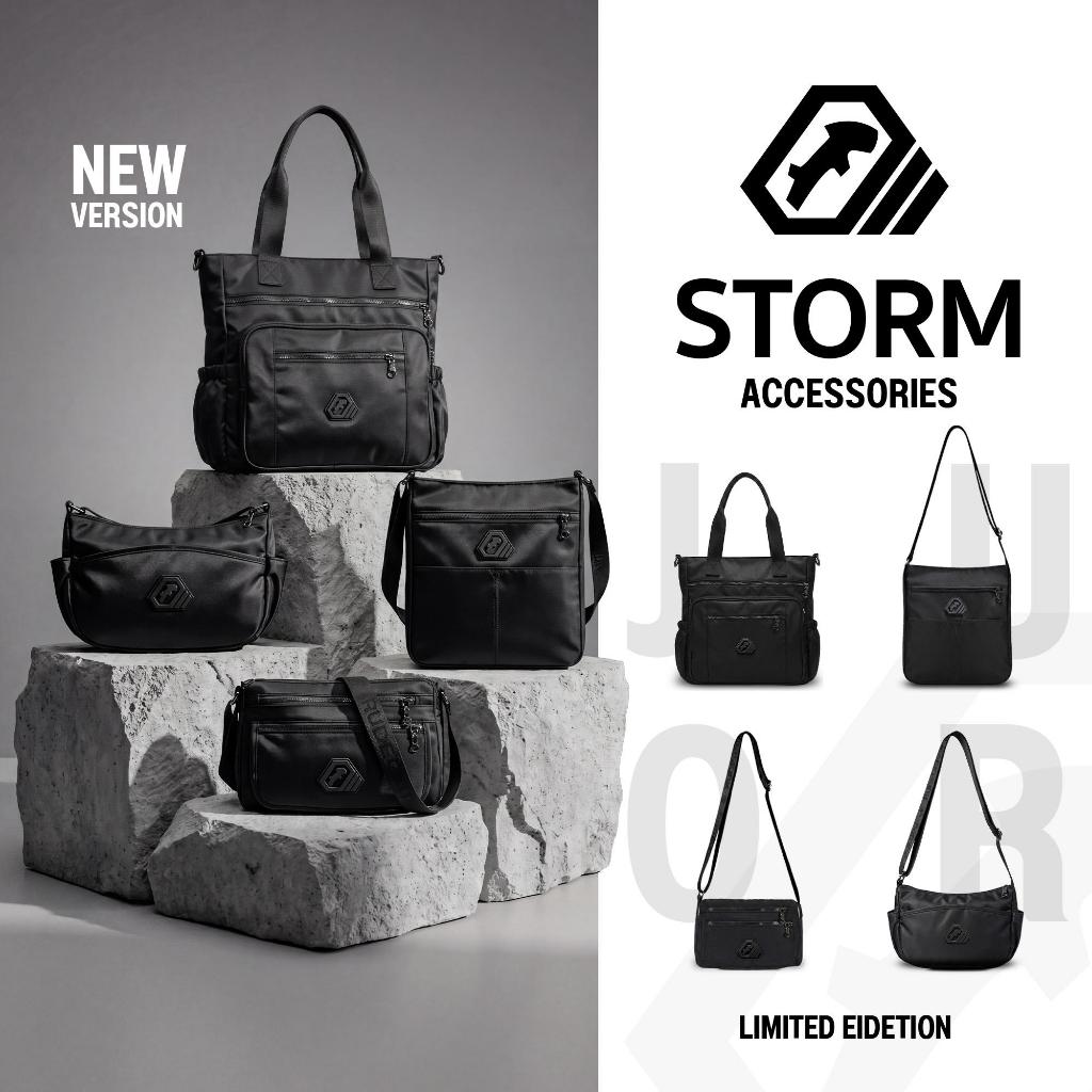 กระเป๋าพรีเมี่ยมไนลอน  แบรนด์ RUDEDOG - "STROM" COLLECTION - เนื้อวัดสุดตัวใหม่ -