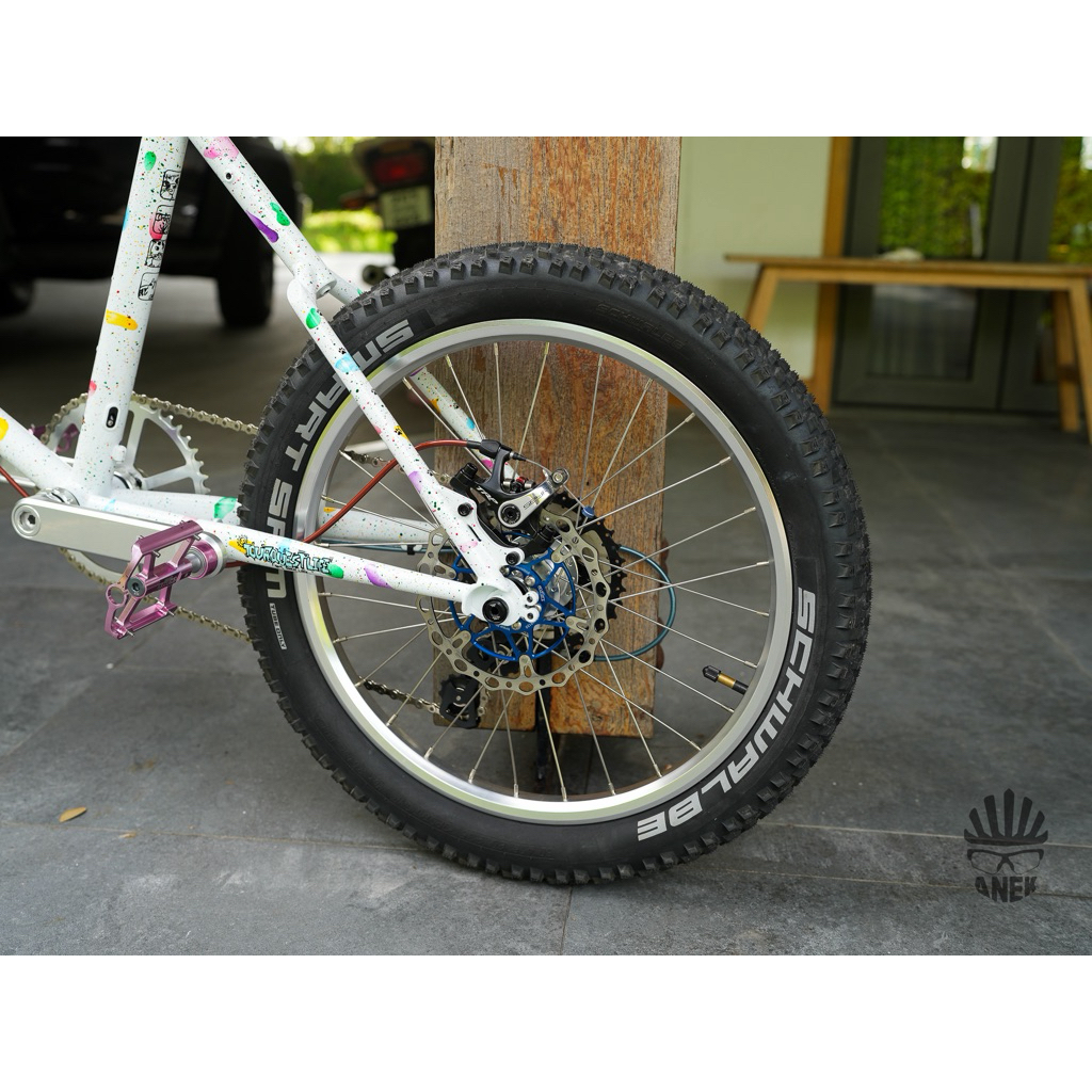 ยางนอก SCHWALBE Smart Sam 20x2.35 l 406 (black) Made in Vietnam ยางรถพับ ยาง mimivelo