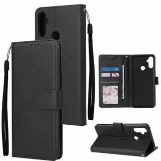 เคสฝาพับหนัง ล็อคได้ สำหรับ OPPO Realme 5 5i 5S C1 C2 C3 / Realme 6i เคสกันกระแทกฝาพับ พร้อมช่องใส่บัตร