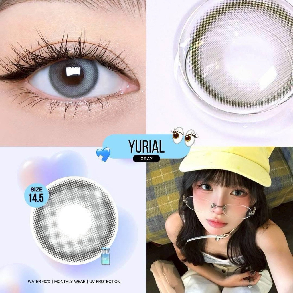 mini yurial ilens คอนแทคเลนส์กรองแสงUV คอนแทคเลนส์ไฮโดรเจล