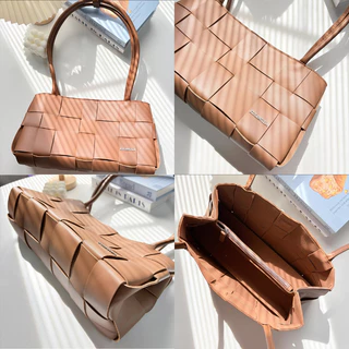 (**ขายดี)✨ส่งไว🚚Somethingapparels trend - KULIMULA Willow Woven Bag กระเป๋าสาน สะพายข้าง กระเป๋าถือ Shoulder Bag