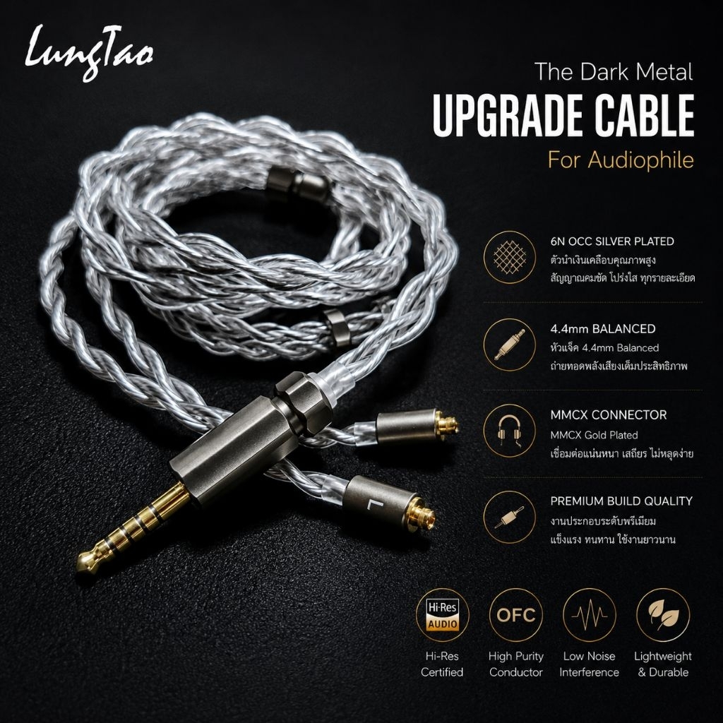 สายอัพเกรดหูฟังรุุ่น TDM : "The Dark Metal" ดุดัน ไม่เกรงใจใคร by lungtao