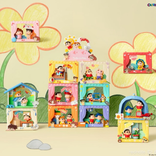 (🏠🛋️พร้อมส่งด่วนในไทย) แบบสุ่มโมเดล : Crayon Shinchan Inner-Child Theatre