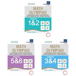 SAP SEAMO Math Olympiad International Primary ข้อสอบคณิตศาสตร์โอลิมปิกสิงคโปร์ ระดับประถม พร้อมเฉลย