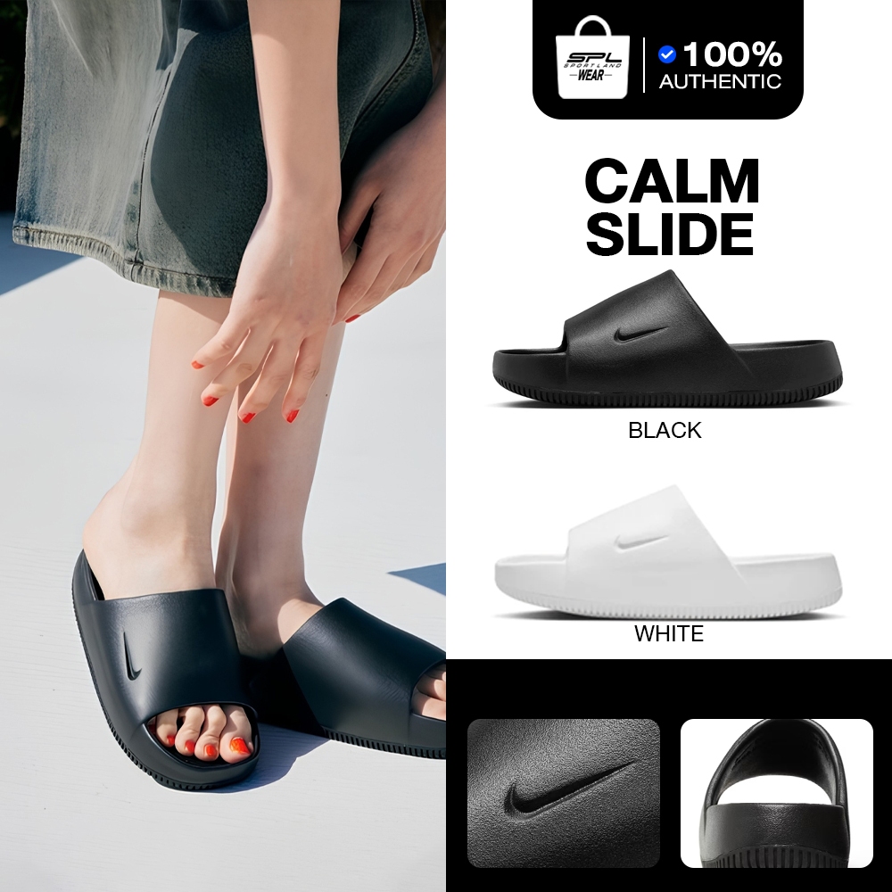 Nike รองเท้าแตะ รองเท้าผู้หญิง Calm Slide DX4816-001 / DX4816-100 (1800)