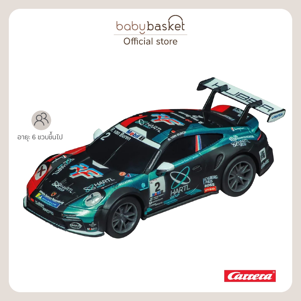 Carrera Go143  รถแข่งรางไฟฟ้า Carrera GO!!! สเกล 1:43 Porsche,Lamborghini Huracán,BMW M4 ลิขสิทธิ์แท้