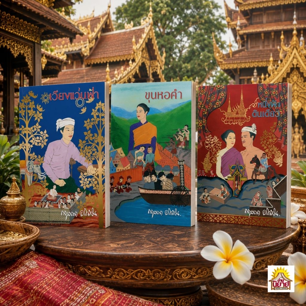 หนังสือชุด กฤษณา อโศกสิน /1.เวียงแว่นฟ้า/2. หนึ่งฟ้าดินเดียว /3. ขุนหอคำ (มือหนึ่งพร้อมส่ง)