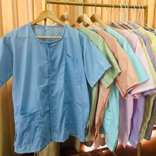 เสื้อกุยเฮง ผ้าป่าน คอกลมผ่าหน้า แขนสั้น รอบอก 42-50 นิ้ว ใส่ได้ทั้งชาย-หญิง ใส่สบาย ใส่อยู่บ้าน ใส่นอน