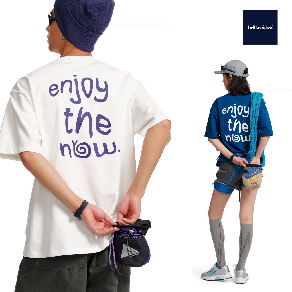 BELLKEN ENJOY TEE เสื้อโอเวอร์ไซส์ OVERSIZED ผ้า ICE FABRIC ใส่สบาย ระบายความร้อน กันUV UNISEX