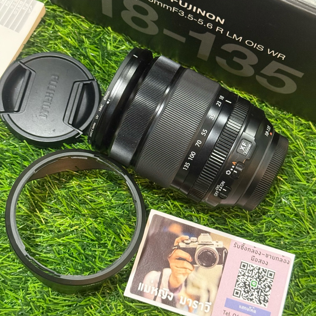 lens Fuji 18-135mm ครบกล่อง