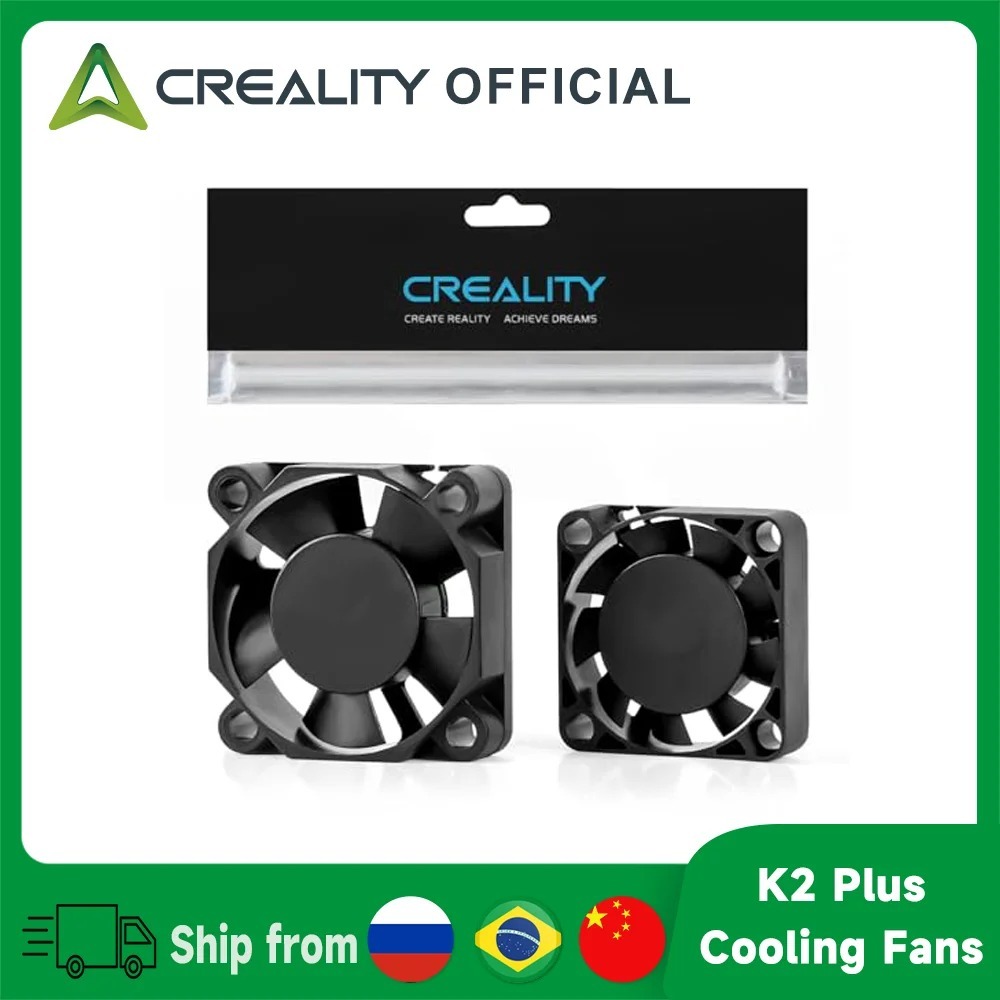 Creality K2 Plus_K2 Pro_K2 Combo พัดลมระบายความร้อน Original Axial Cooling พัดลมและคอพัดลมระบายความร