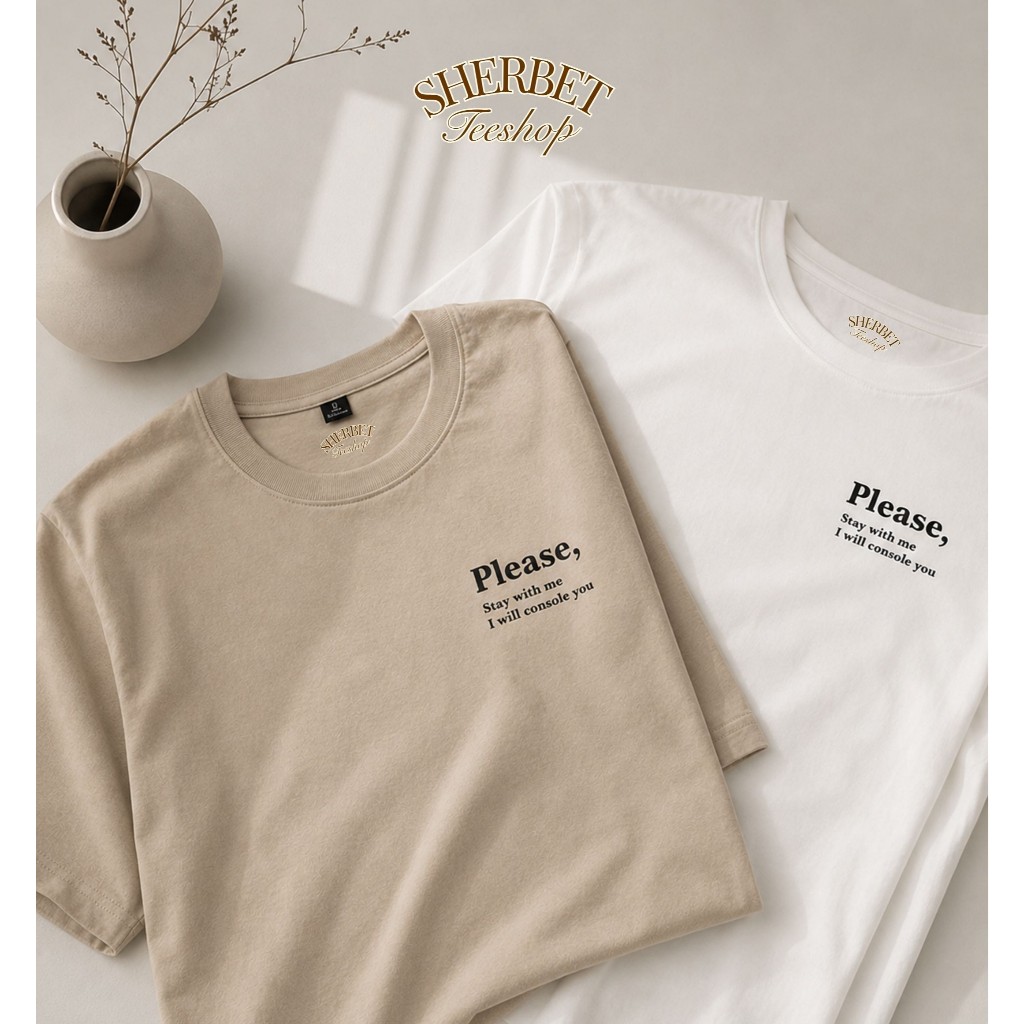 เสื้อยืด ลาย Please | sherbet.teeshop