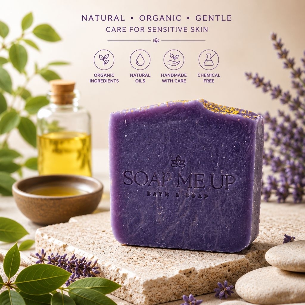 สบู่น้ำมันออแกนิค Handcrafted Organic Oil Soap กลิ่น PURE SEDUCTIVE