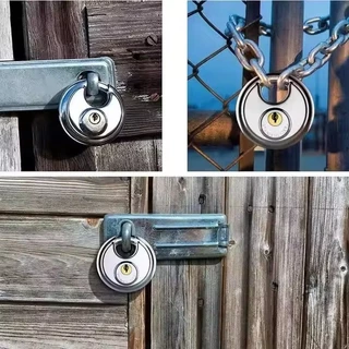 YP-590 กุญแจล็อคทรงกลม🔐 กุญแจสแตนเลส ยอดนิยม สไตล์อเมริกัน กลางแจ้ง กันน้ำ กันสนิม และทนต่อแรงเฉือน