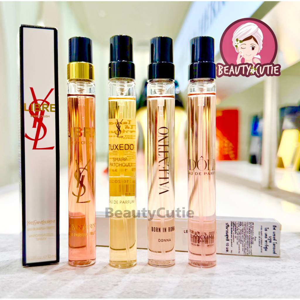 🌟น้ำหอมขนาดพกพา 10 ml หลายกลิ่น หลายแบรนด์🌟ป้ายห้าง/ ป้ายคิง แท้💯 จากช็อป