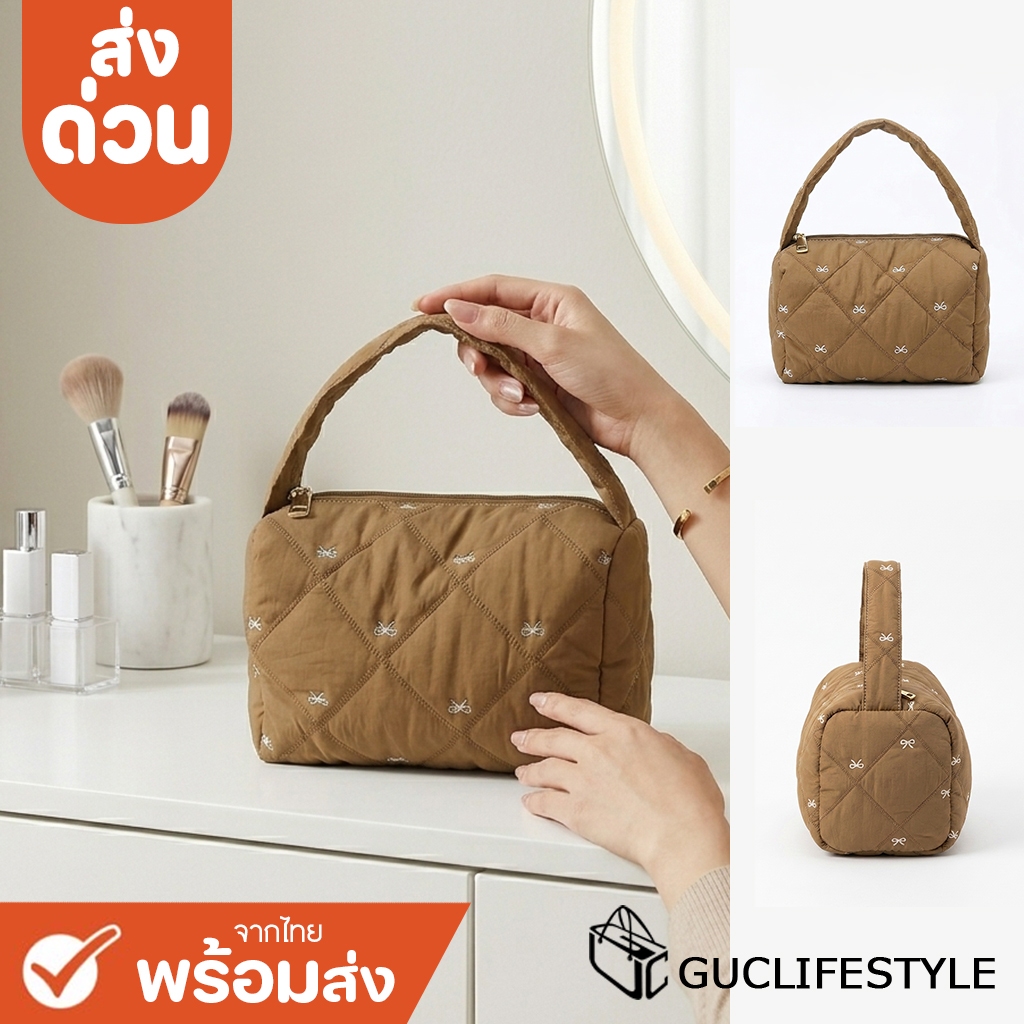 ส่งด่วน GUCSELECTED(B2299) กระเป๋าใส่ดินสอ-จัดระเบียบเครื่องสำอางค์-ทรงกระบอกพับได้