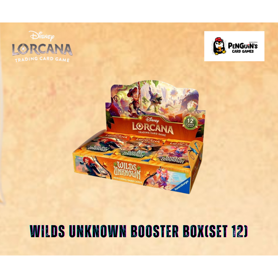 [Lorcana] Disney Lorcana: Wilds Unknown (Set 12) - Booster Box