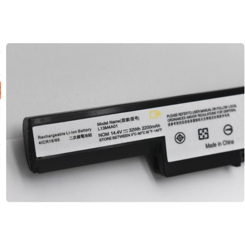 แบตเตอรี่ใหม่ สำหรับ Lenovo zhaoying B40 B50-70 E40-70 L13L4A01 M4A01 L13S4A01