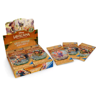 พร้อมส่ง แบบซอง Disney Lorcana TCG WILDS UNKNOWN Japanese Version