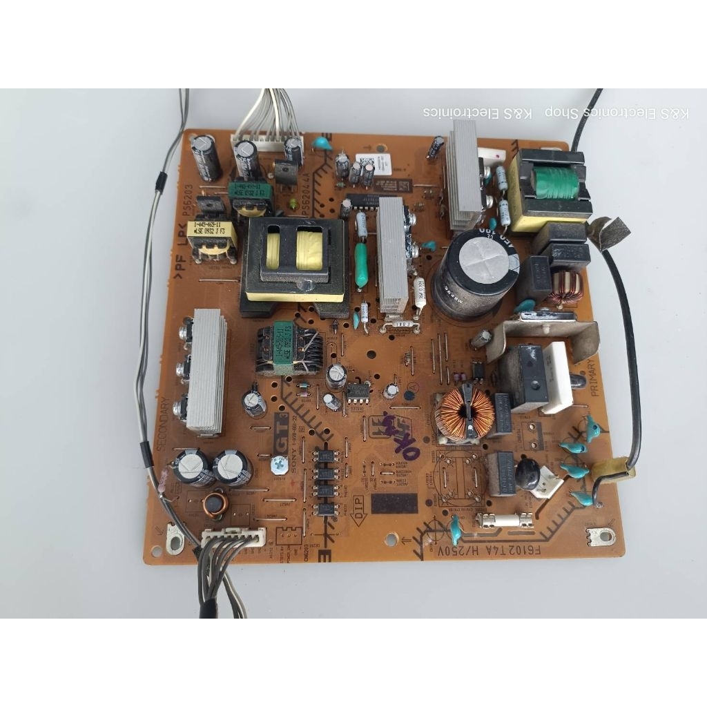 Power Supply SONY รุ่น KLV-32T550A พาร์ท F6102T4A H/250V อะไหล่แท้ /ของถอดมือสอง รับประกันสินค้า 30 