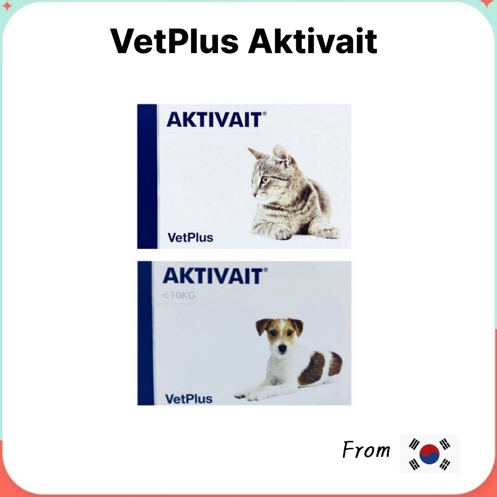 VetPlus Aktivait Small Breed for Cats, Dogs 60 Capsules