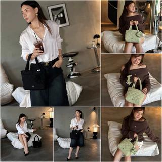 [RATTIYA BANGKOK] Small Chouchou Bag / 5 colors กระเป๋านุ่มนิ่ม น้ำหนักเบา ผ้ากันน้ำ ทรงสวย