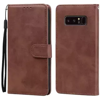 เคสฝาพับหนัง ล็อคได้ สำหรับ Samsung Note8 Note9 เคสกันกระแทกฝาพับ พร้อมช่องใส่บัตร