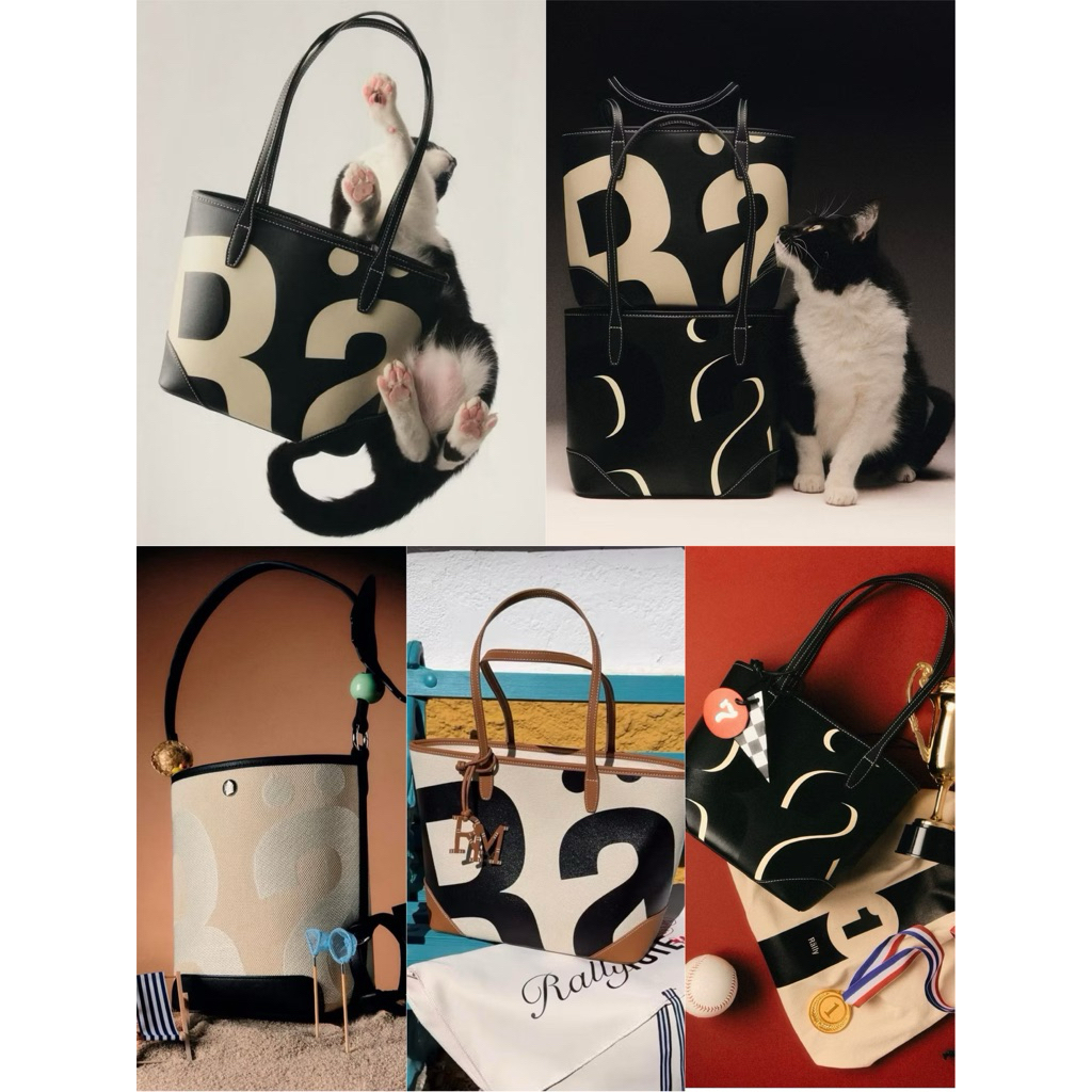 Rally Tote Bag ✅สินค้าพร้อมส่ง 🌈ของแท้100% 💓กระเป๋าทรง Tote Bag