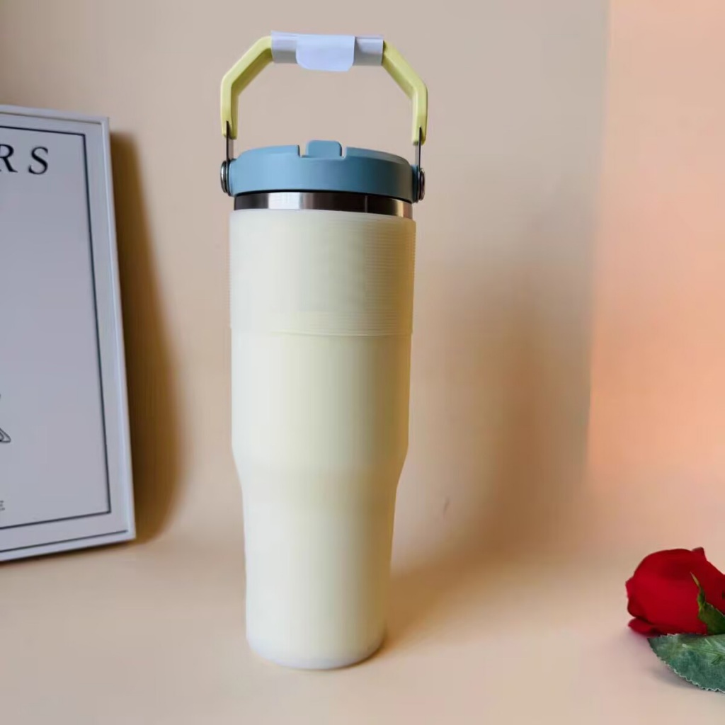 ล่าสุด แก้ว Stanแก้วเก็บอุณหภูมิ IceFlow Flip Straw 30 oz Cup หลอดพลิกสะดวก สแตนเลส 18/8 ปลอดสาร BPA