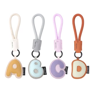 [พร้อมส่ง] พวงกุญแจตัวอักษรภาษาอังกฤษ 26 แบบ จี้คู่รัก พวงกุญแจห้อยกระเป๋า พวงกุญแจรถ เหมาะสำหรับเป็นของขวัญวันเกิด