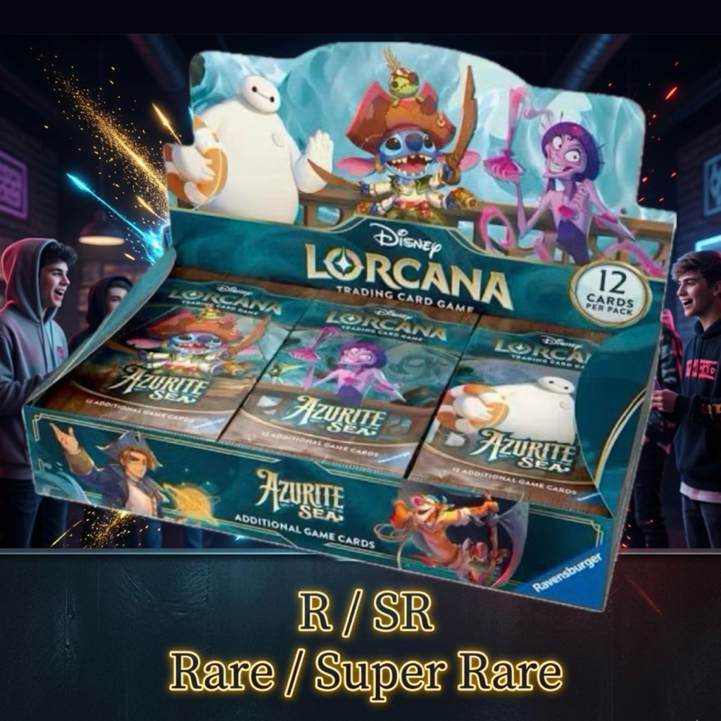 [Non Foil] R/SR ✨Set 6 Disney Lorcana: Azurite Sea 🌊 Rare/Super Rare