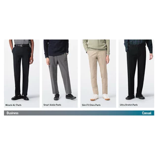 Uniqlo กางเกงชายรวม หลากหลายSize สอบถามสต็อคก่อนสั่งนะคะ