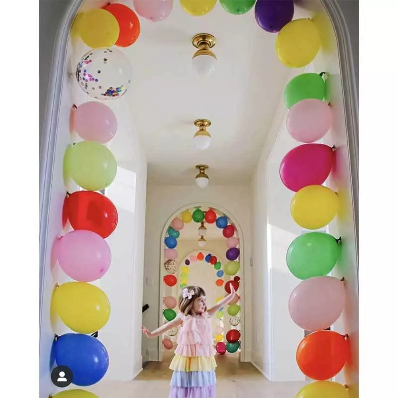 ลูกโป่งเมทัลลิก ลูกโป่งมุก โครเมี่ยม จัดซุ้มปาร์ตี้ Balloon Garland DIY PT-6 thumbnail 4
