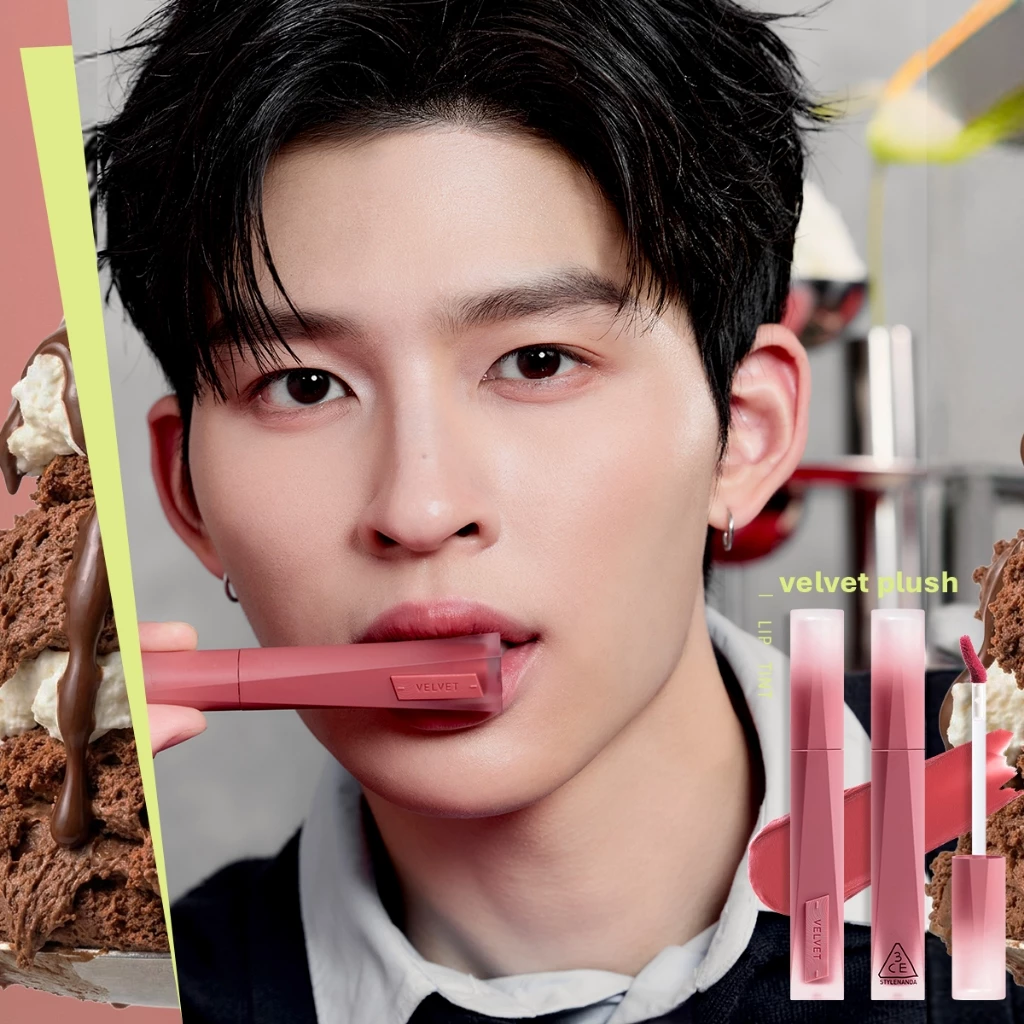 [Pond's Pick] 3CE Velvet Lip Tint Plush ทรีซีอี เวลเวท ลิป ทิ้นท์ พลัช 4 กรัม ลิปทิ้นท์กำมะหยี่เบลอปากฟุ้ง เบาสบาย ติดทน thumbnail 3
