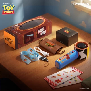 [ลิขสิทธิ์แท้] Gustron x Woody Super Power Handheld Fan พัดลมพกพา มีหน้าจอ LED แรงลม 100 ระดับ ใช้งานสูงสุด 15ชม.