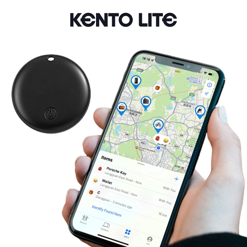 KENTO LITE GPS Tracker อุปกรณ์ติดตาม GPS สำหรับ iOS รองรับ Apple Find My สำหรับ iPhone